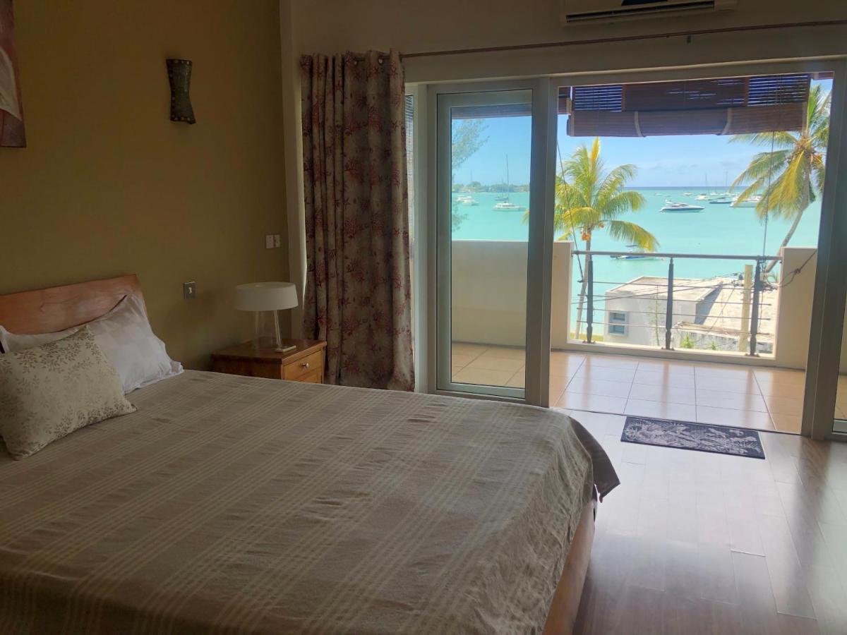 Ocean-View Penthouse With Roof Terrace, Grand Baie, Waterside Complex Apartment The Vale Bagian luar foto